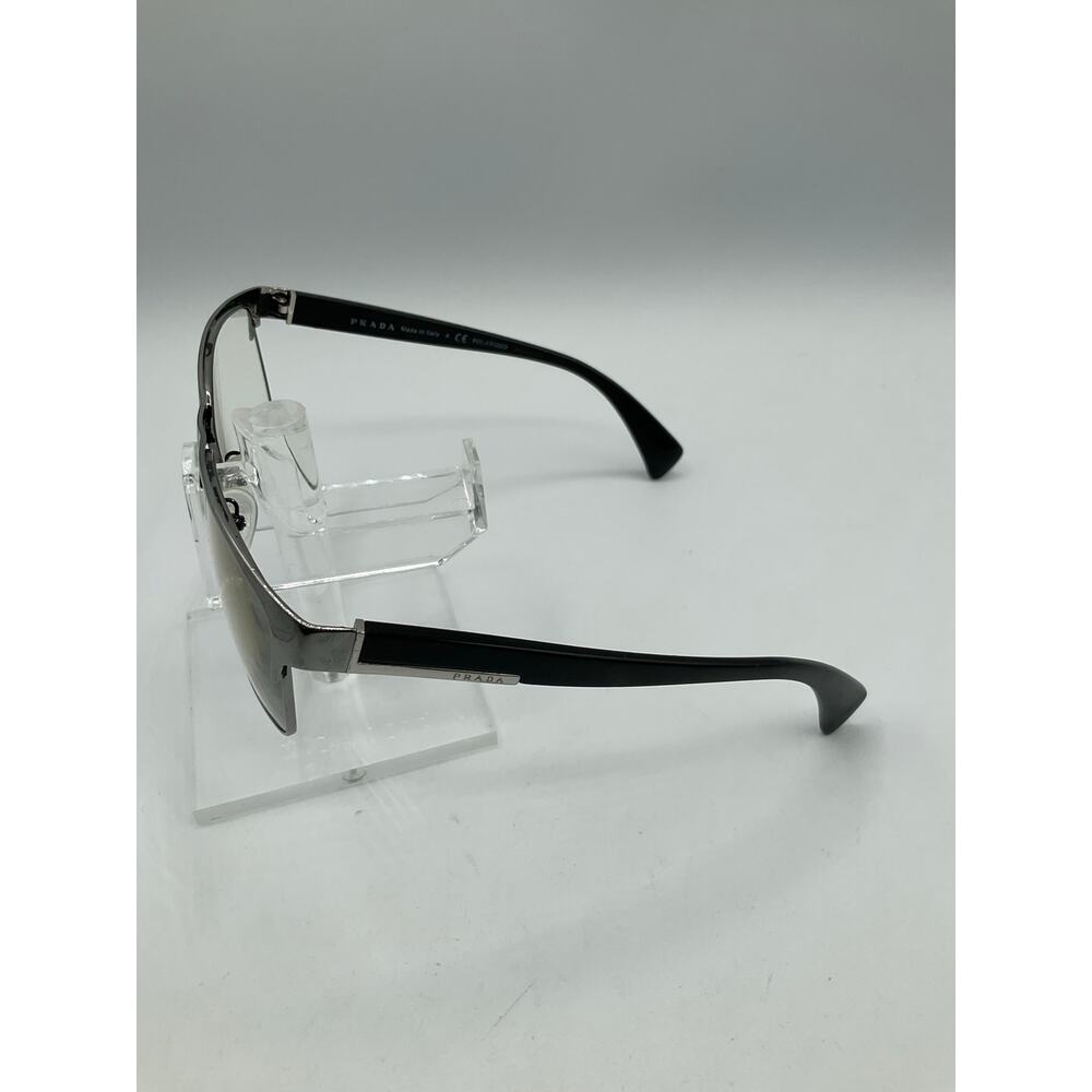 Prada Glasses, FRAMES ONLY-Black/Silver - image 4